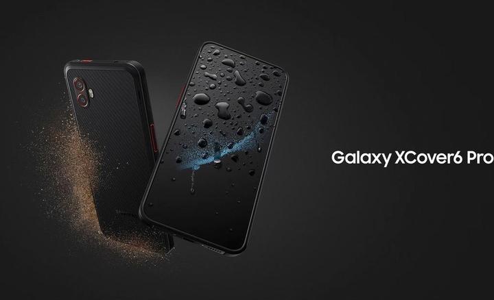 Actual product image Samsung Xcover 6 Pro EE Enterprise Edition (128 GB, Black, 6.60", Dual SIM, 5G)
