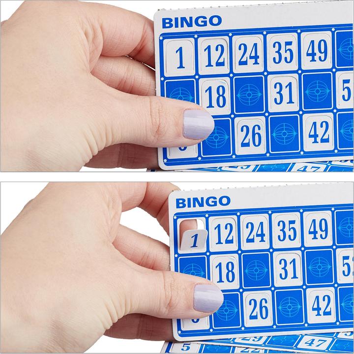 Image du produit Relaxdays Jeu de bingo