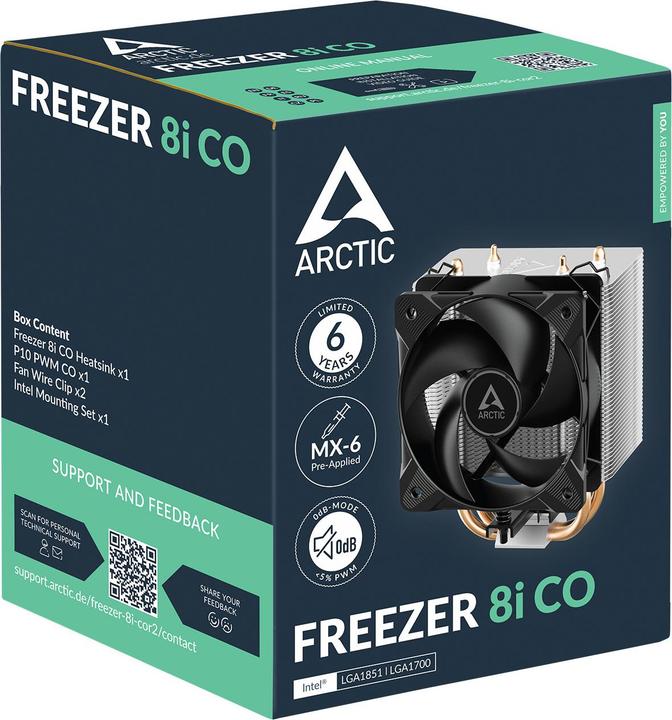Produktbild Arctic Freezer 8i CO CPU Cooler - S1700/1851 (136 mm)