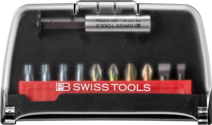 Productafbeelding PB Swiss Tools Bit ingesteld PB C6 702 BC CN (SL 2, TX15, TX20, TX25, SL4, PH1, PH2, TX10, PZ2, PZ1)