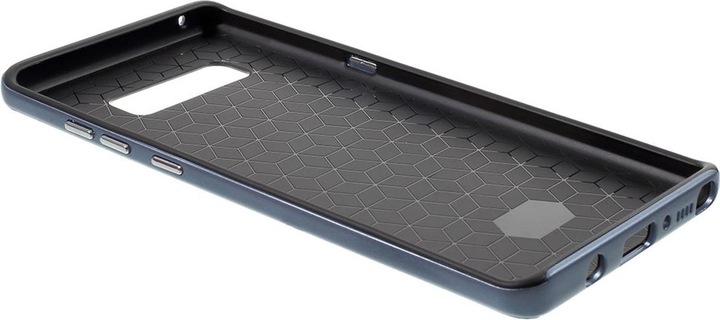 Produktbild König Design Hybrid Silikon Handy Hülle für Huawei P10 Lite Case Cover Tasche Bumper Blau Neu (Huawei P10 Lite)