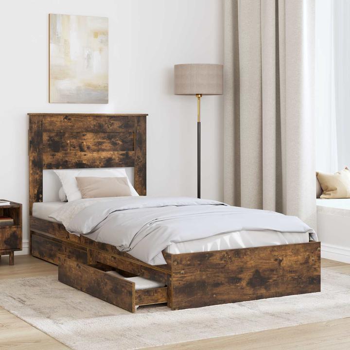 Image du produit vidaXL Moderner Bettrahmen (75 x 190 cm)