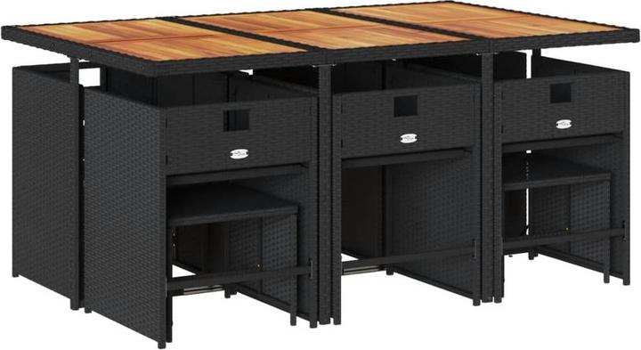 Produktbild vidaXL Garten Essgruppe (165 x 106 x 73 cm)