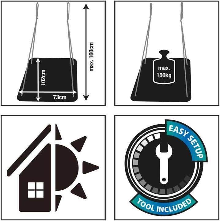 Actual product image Schildkröt Nestschaukel