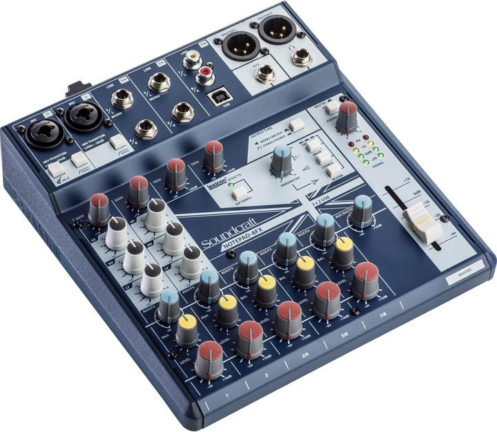 Actual product image Soundcraft Notepad-8FX (Studio- and Livemixer)