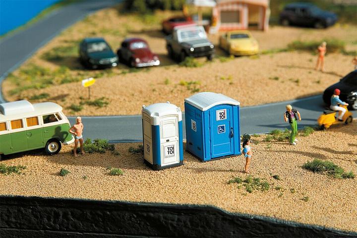 Produktbild Faller Mobile Toilettenkabinen Toi Toi