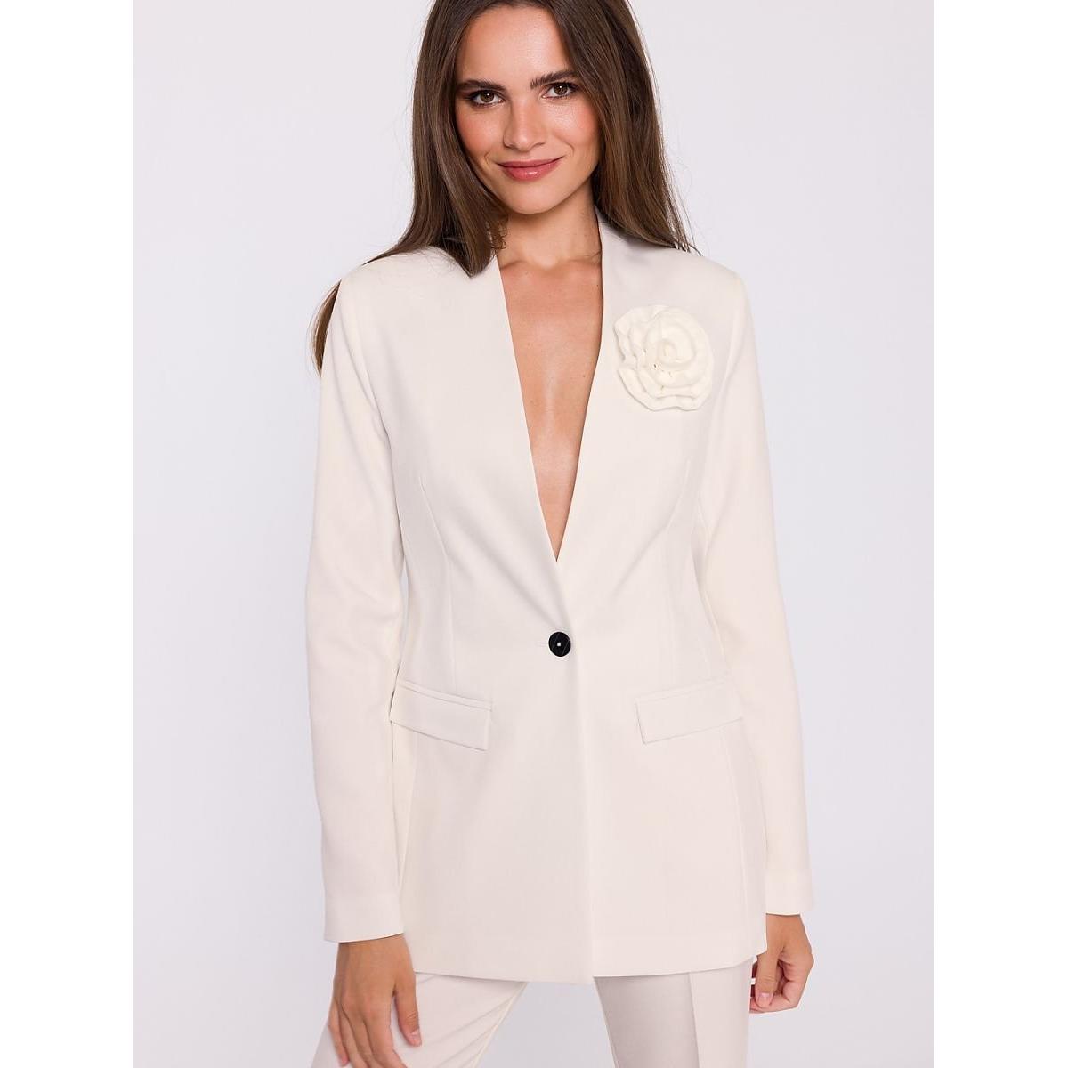 Stylove, Damen, Anzug, Sakko, Beige, (XXL)