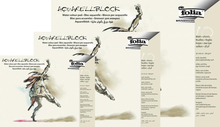 Immagine prodotto Folia Blocco acquerello (18 x 24 cm, Copertina rigida)