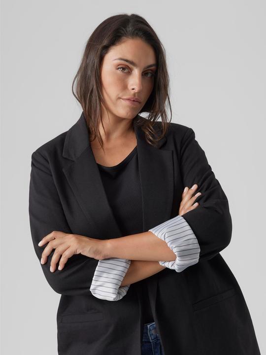 Produktbild Vero Moda Locker geschnitten Reverskragen Curve Blazer Blazer (52)