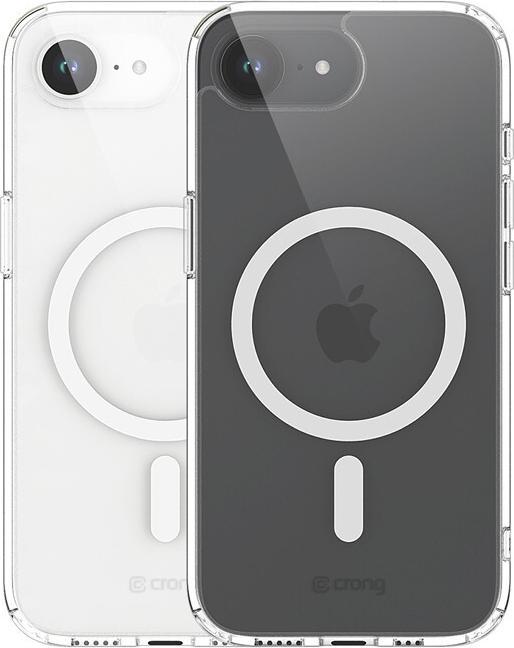 Actual product image Crong iPhone 16e MagSafe transparent case (Apple iPhone 16e)