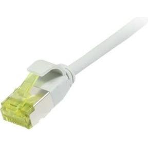 Synergy 21 Patchkabel RJ45 CAT6A 500Mhz 10m grau U/FTP slimline rund d 3.8mm - Netzwerk - CAT 7 cabl (U/FTP, CAT6a, 10 m...