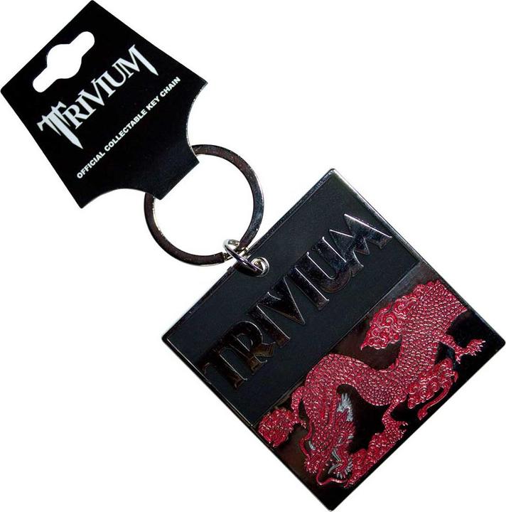 Actual product image Trivium Deadmen & Dragons Silhouette Schlüsselanhänger
