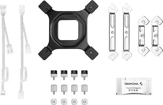 Actual product image Deepcool "K Cooler AG620 White ARGB V2" (161 mm)