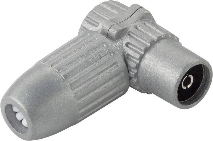 Produktbild Tru Components Koax-Winkel-Kupplung Guss 100 (Stecker und Verbinder)