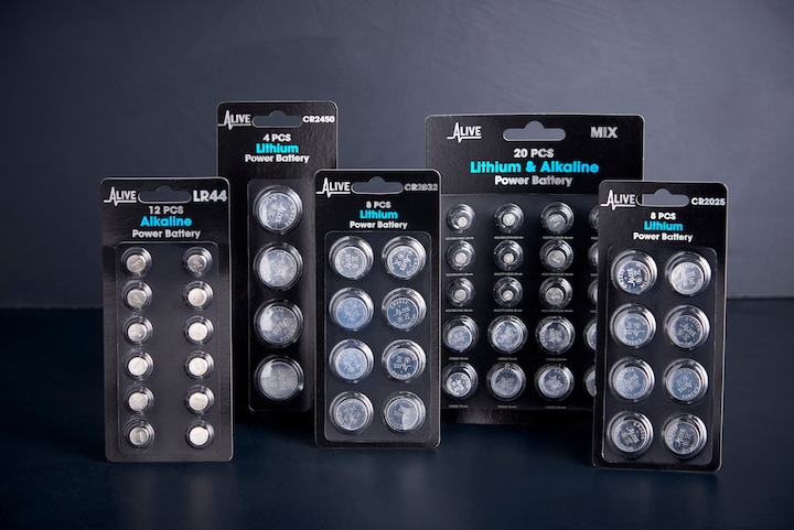 Produktbild Batterie Alkaline (12 Stk., LR44, 155 mAh)