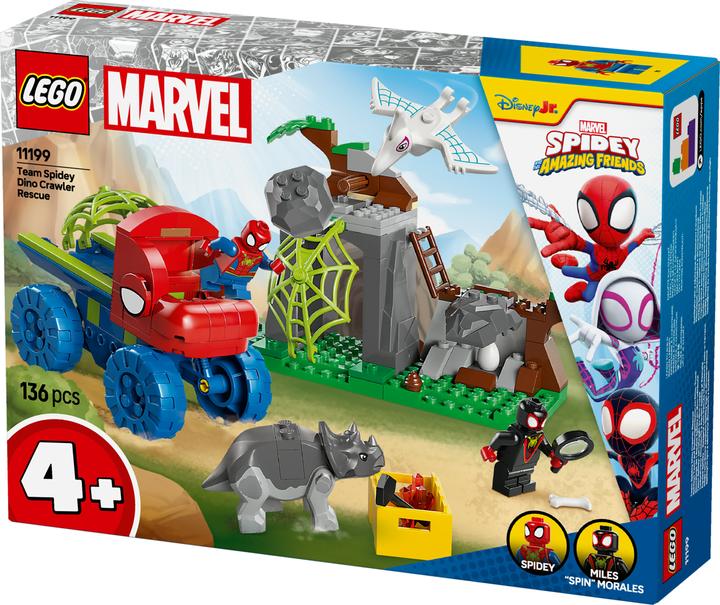 Actual product image LEGO Spideys Team auf Rettungsmission im Dino-Truck (11199, LEGO Marvel)
