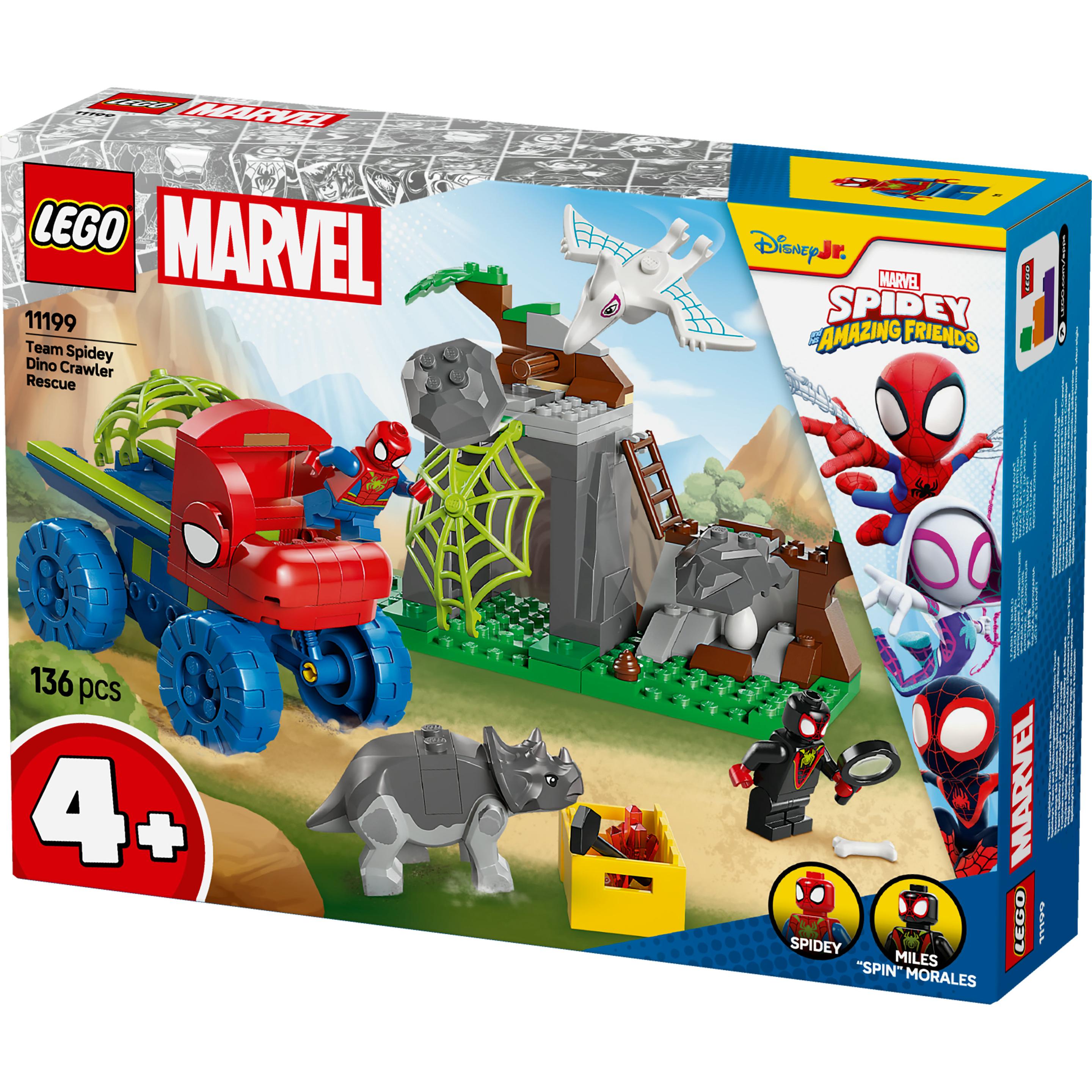 Thumbnail - LEGO Spideys Team auf Rettungsmission im Dino-Truck (11199, LEGO Marvel)