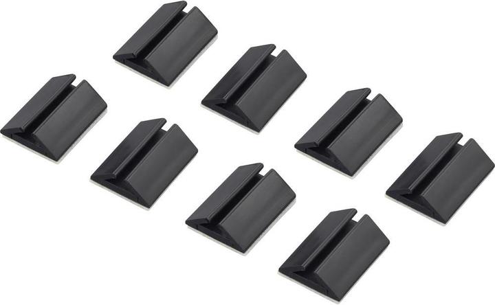 Tru Components 1282781 617164-BK Kabelhalter