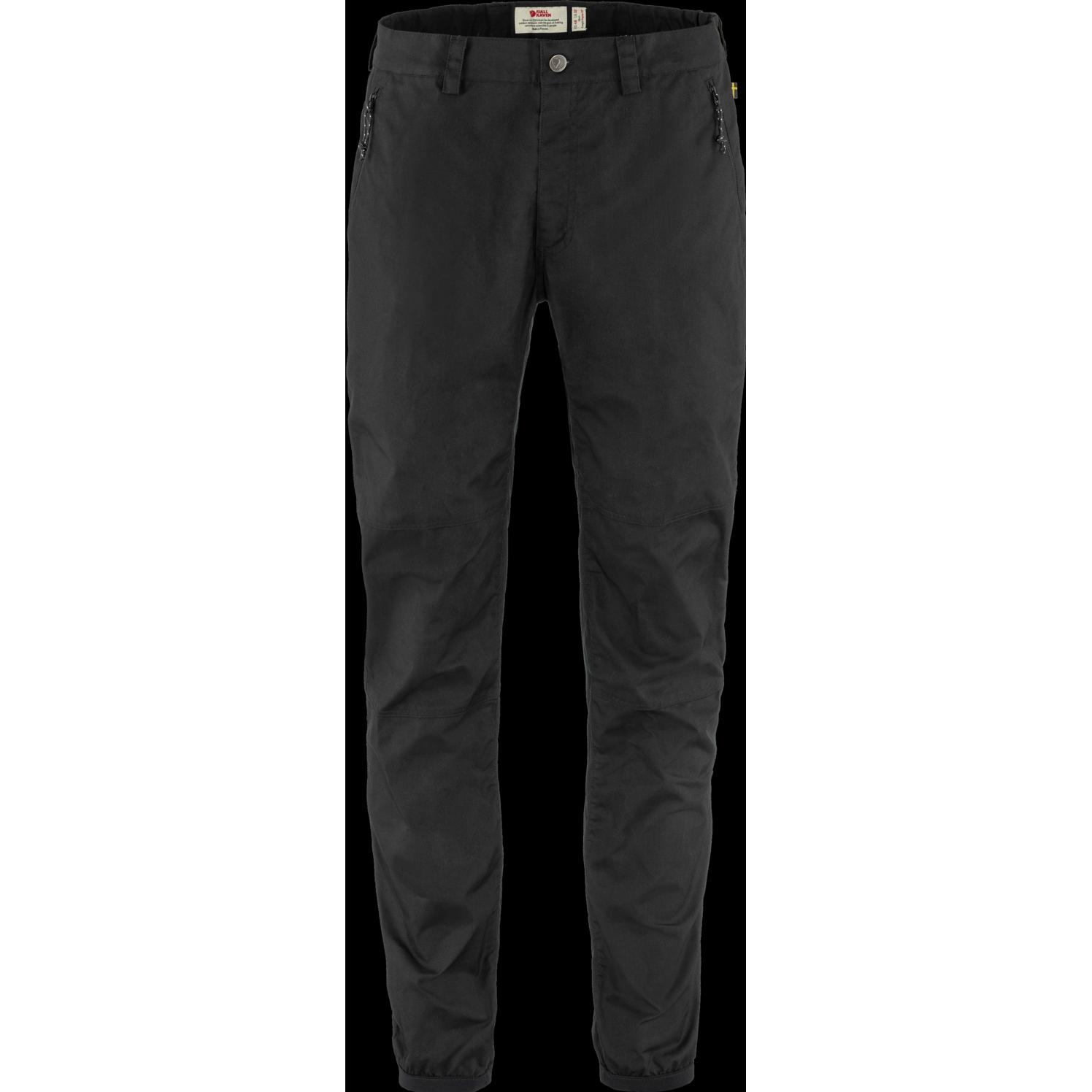 Fjällräven, Herren, Outdoorhose, Vardag Trousers (50), Schwarz, 50