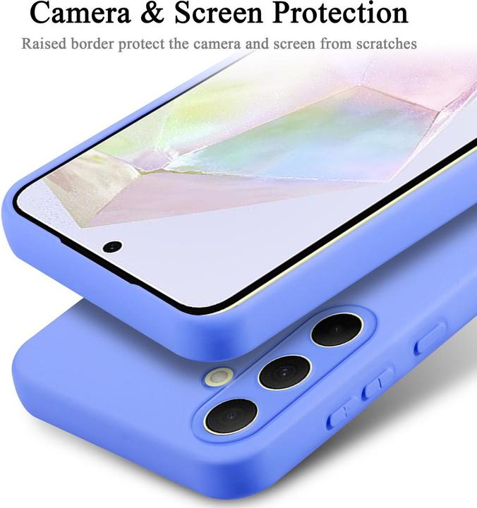 Image du produit Cadorabo Housse pour Samsung Galaxy A35 TPU avec protection liquide en silicone (Samsung Galaxy A35)