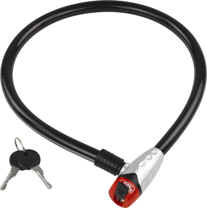 Actual product image Burg Wächter Two-wheel cable lock 650 80 REFLEX (80 cm)