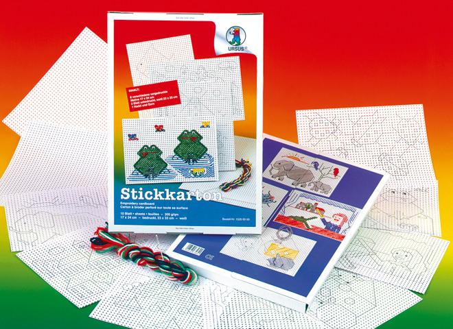 Produktbild Ursus Stickkarton assortiert