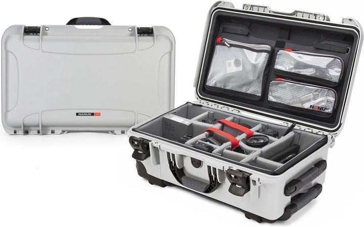 Actual product image Nanuk Plastic case 935 - TW+DO silver (Photo case, 28.50 l)