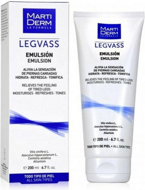 Produktbild Martiderm LEGVASS emulsión hidratante piernas cansadas 200 ml (Körperlotion, 200 ml)