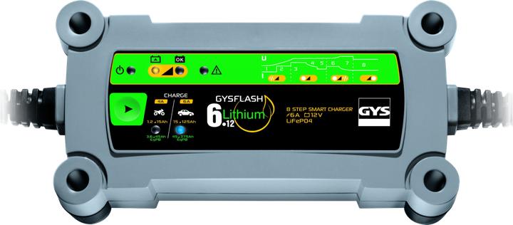 Produktbild GYS Gysflash 6.12 029729 Automatikladegerät 12 V 6 A