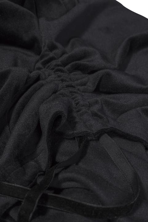 Image du produit Urban Classics Ladies Short Velvet Gathered Hoody (S)