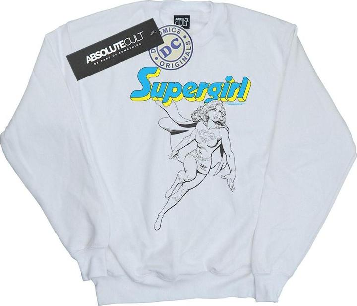 Produktbild Supergirl Mono Action Pose Sweatshirt (M)