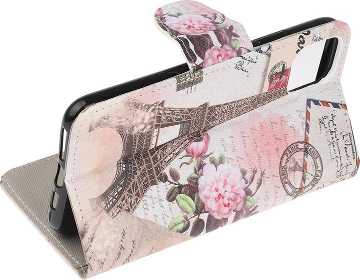 Produktbild Ueli Express iPhone 13 Mini Buch Etui Tasche mit Kartenfach Paris (Apple iPhone 13 mini)