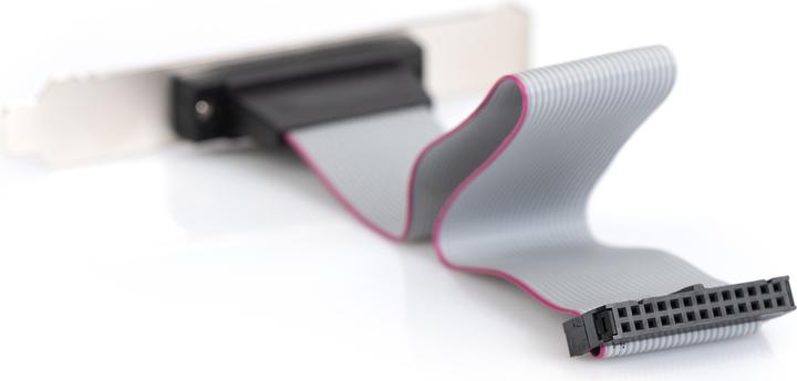 Produktbild Digitus Drucker Slotblech Kabel,0,25m (0.25 m, Parallel (Drucker))