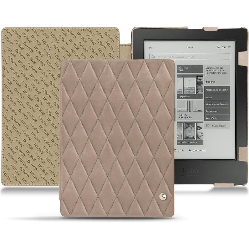 Noreve Lederschutzhülle horizontal (Aura H2O), Tablet Hülle, Beige