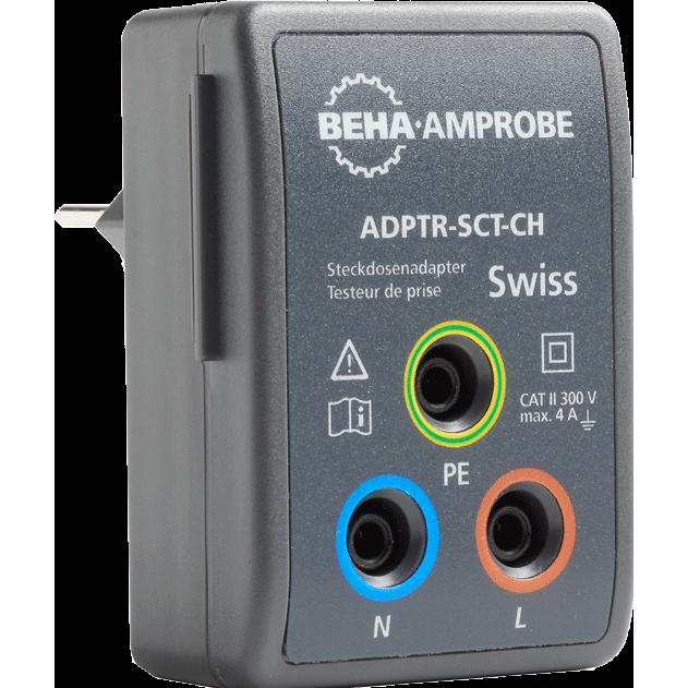 Thumbnail - Beha Amprobe Amprobe 4969385 ADPTR-SCT-CH Adapterstecker Steckdosenprüfadapter (Adapter), Messtechnik