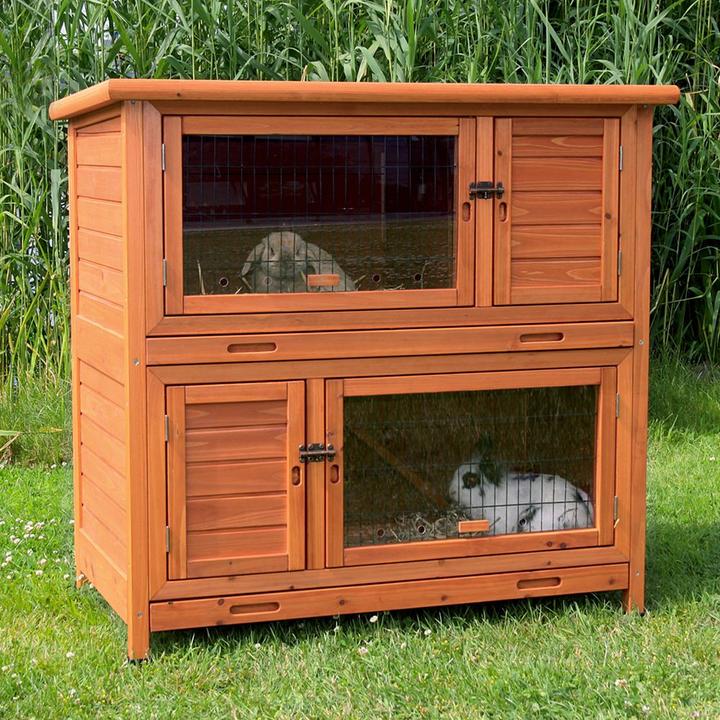 Produktbild Trixie Kaninchenstall Naturainmit Wärmedämmung (Pakete