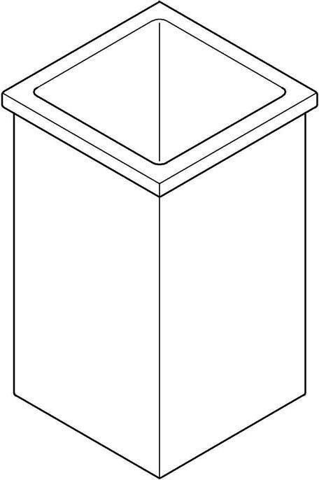 Actual product image Grohe Replacement Glass f Toilet Brush for Toilet Brush