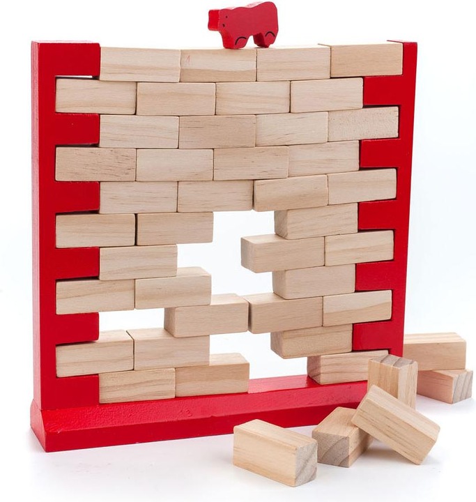 Produktbild Longfield Games Wooden Balance Game Fallende Wand (Multilingual)