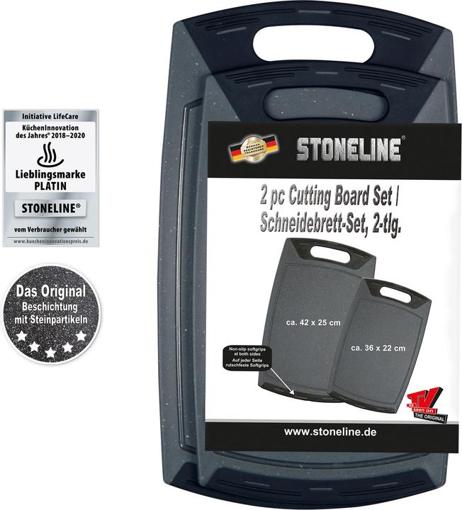 Actual product image Stoneline Cutting board set 9403 2 pc(s), Pilkas