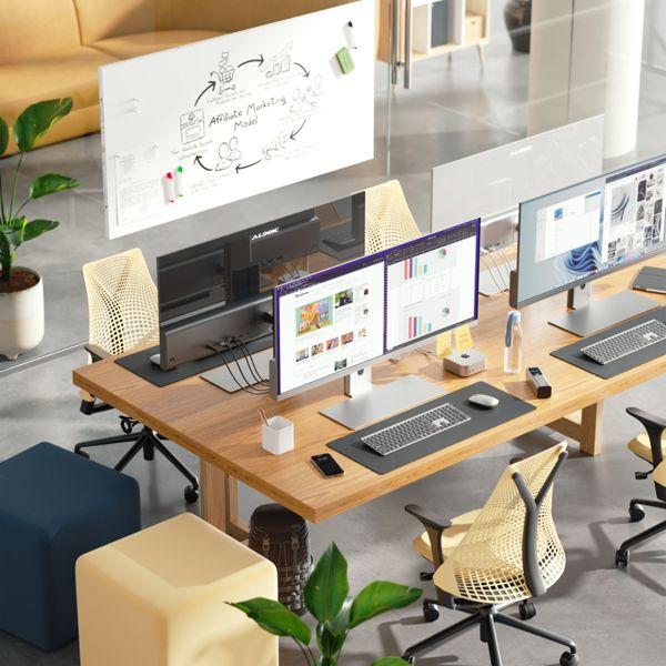 Actual product image Alogic Edge Ultrawide 40 Zoll 5K Monitor 21:9 Silver (5120 x 2160 pixels, 40")