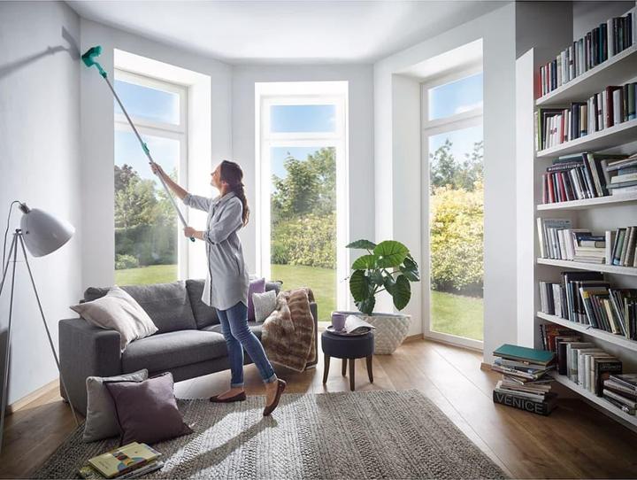 Produktbild Leifheit Wand- und Deckenbesen Dusty Telescope 220 (1 Stk.)