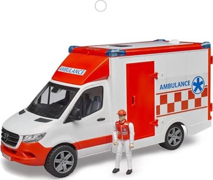 Bruder MB Sprinter Ambulanz mit Fahrer