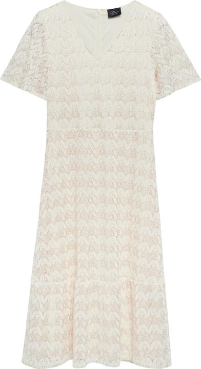 Image du produit s.Oliver Midi-Kleid mit Glitzergarn und Ajourmuster (48)
