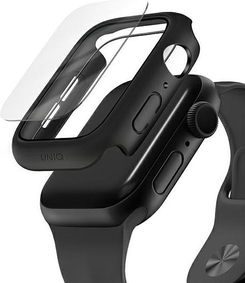 Actual product image PanzerGlass Case UNIQ Nautic Apple Watch 40 mm bright / black