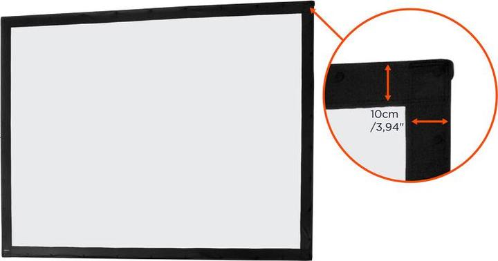 Actual product image Celexon Mobile Expert Folding Frame Screen - Screen - 381 cm (150") (150", 4:3)