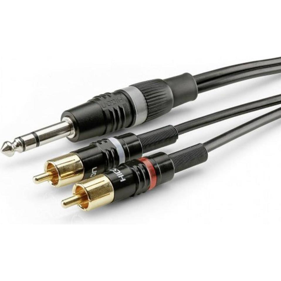 Thumbnail - Hicon Audio Anschlusskabel (3 m, Cinch), Audio Kabel