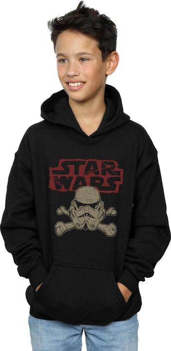 Produktbild Star Wars Stormtrooper Skull Logo Kapuzenpullover Jungen (128)