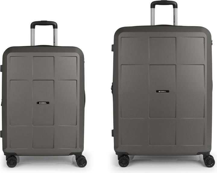 Produktbild Gabol Montreal 4 Rollen Kofferset 2-teilig mit Dehnfalte (70 l)