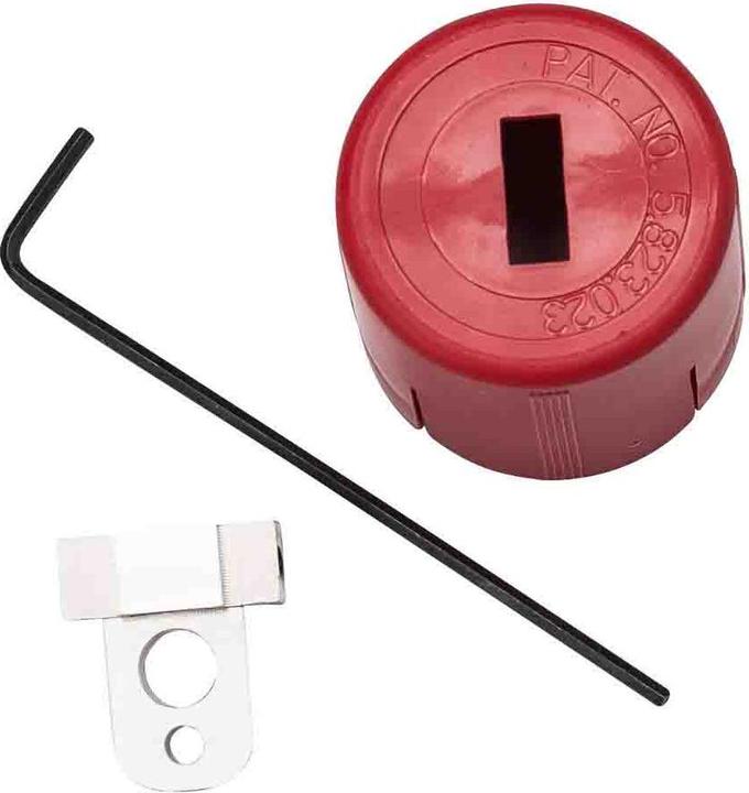 Actual product image Brady Lockout device for SMC air line regulators