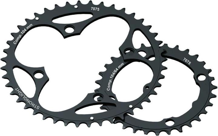 Produktbild Stronglight MTB 104/64 Kettenblatt aussen 2x10-fach Shimano (36)